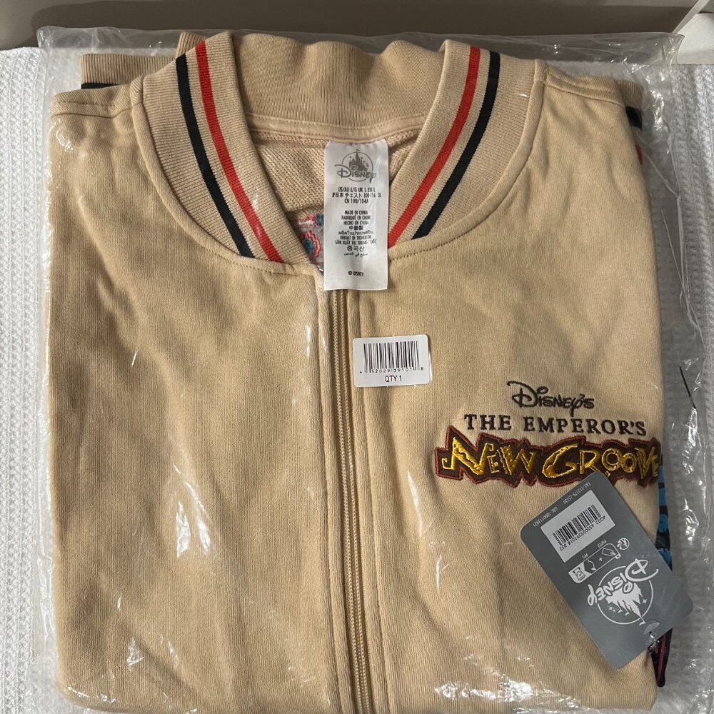 Disney Store The Emperor's New Groove Varsity Jacket for Adults NWT - Picture 6 of 7